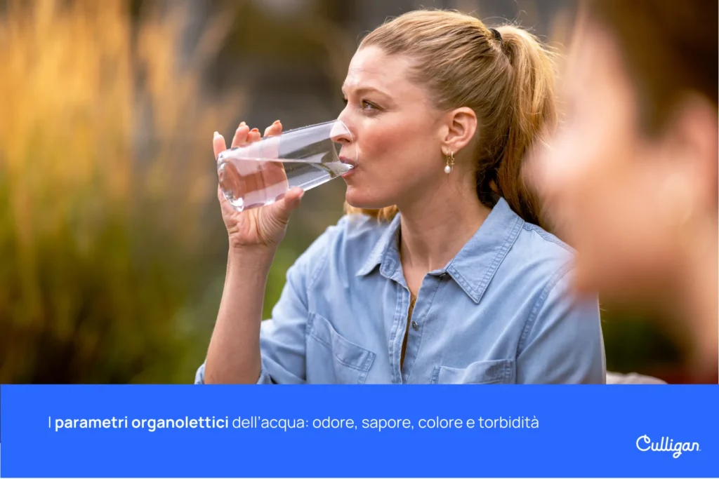 caratteristiche organolettiche acqua